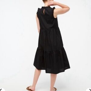 J. Crew Tiered ruffle midi dress